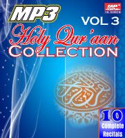 MP3 - Holy Quraan Collection Volume 3 - 10 Complete Recitations